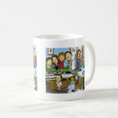 Gildersleeveの素晴らしい鋳造物! コーヒーマグカップ (正面右)