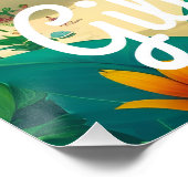 Gili Islands Indonesia Beach Travel Poster ポスター (コーナー)