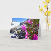 Gilkeyの堀(中ブランク)の花 カード (黄色い花)