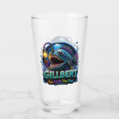 Gillbert Anglerfish – “See Inside Your Soul” Funny タンブラーグラス (裏面)