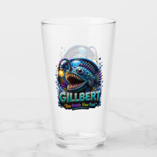 Gillbert Anglerfish – “See Inside Your Soul” Funny タンブラーグラス