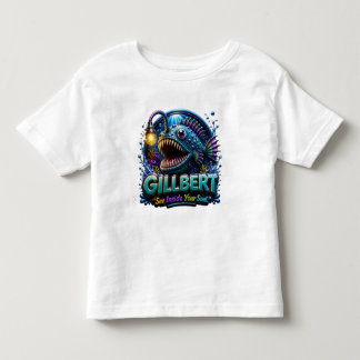 Gillbert Anglerfish – “See Inside Your Soul” Funny トドラーTシャツ