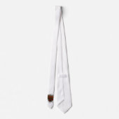 Gillespieのタータンチェックのハート ネクタイ (裏面)