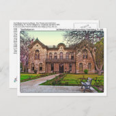 Gillespie Co.の裁判所(古い)、Fredericksburg、TX 案内ポストカード (正面/裏面)