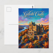 Gillette Castle State Park Connecticut ポストカード (正面/裏面)