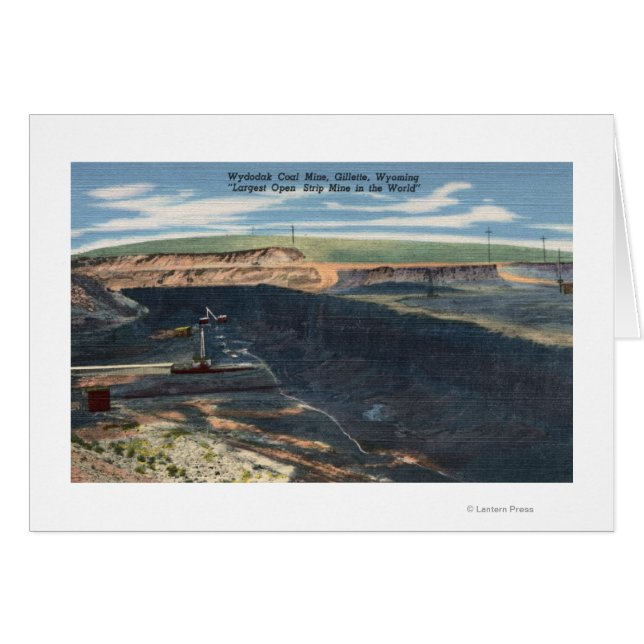 Gillette, WY - Wydodak Coal Mine View (正面横)