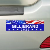 Gillibrand 2020年 バンパーステッカー (車上)