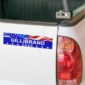 Gillibrand 2020年 バンパーステッカー (トラック上)
