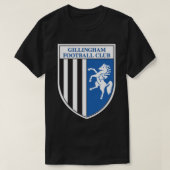 Gillingham FC logo - Stripes Classic T-Shirt Tシャツ (デザイン正面)