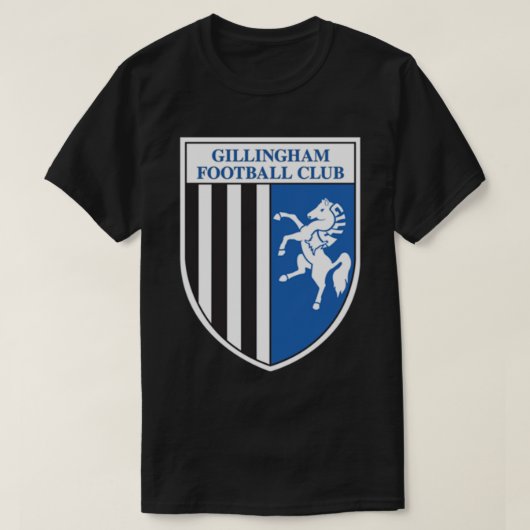 Gillingham FC logo - Stripes Classic T-Shirt Tシャツ (デザイン正面)