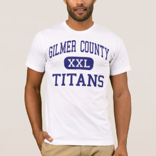 Gilmer郡-タイタン-高Glenville Tシャツ
