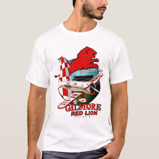 Gilmoreの赤いライオンWedellウィリアムス44 Tシャツ