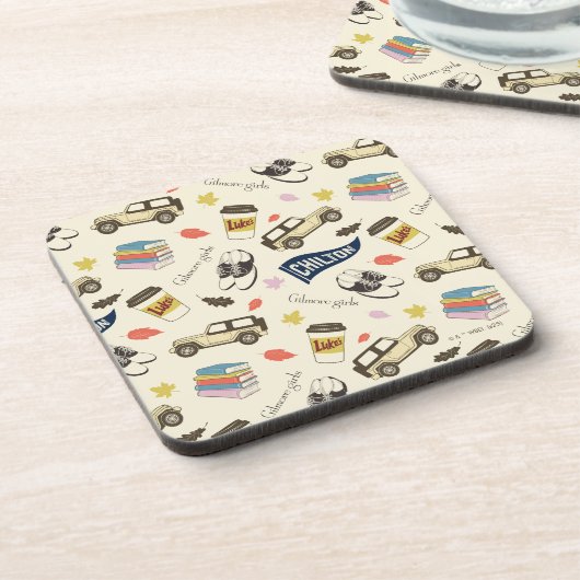 Gilmore Girls Chilton Fall Pattern コースター (左側)