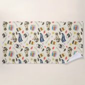 Gilmore Girls Chilton Fall Pattern ビーチタオル (正面)