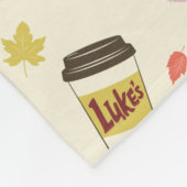 Gilmore Girls Chilton Fall Pattern フリースブランケット (角)