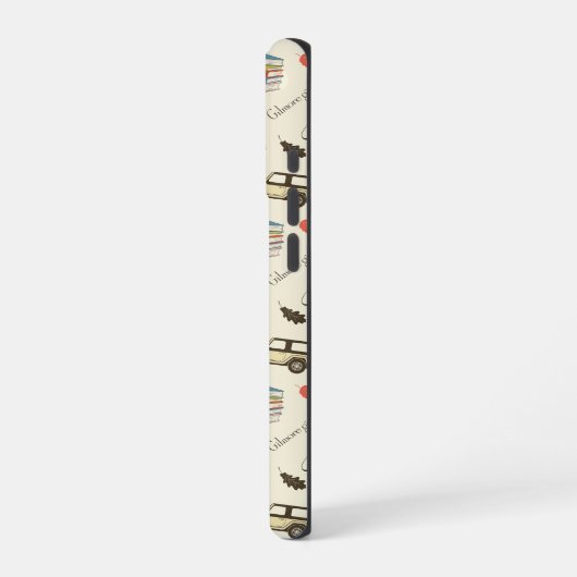 Gilmore Girls Chilton Fall Pattern iPhoneケース (左側面)
