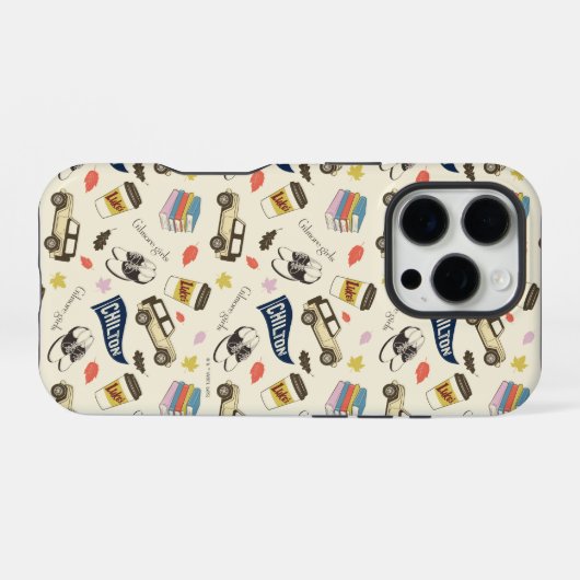 Gilmore Girls Chilton Fall Pattern iPhoneケース (裏面横)