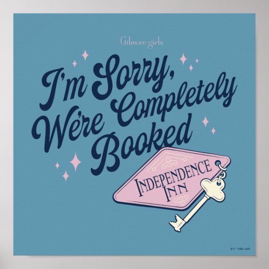 Gilmore Girls Completely Booked Design ポスター (正面)