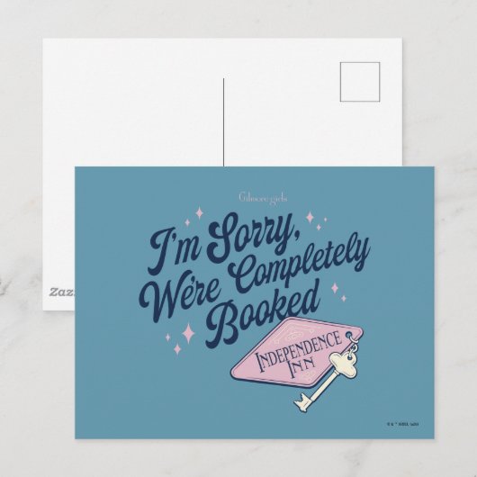 Gilmore Girls Completely Booked Design ポストカード (正面/裏面)