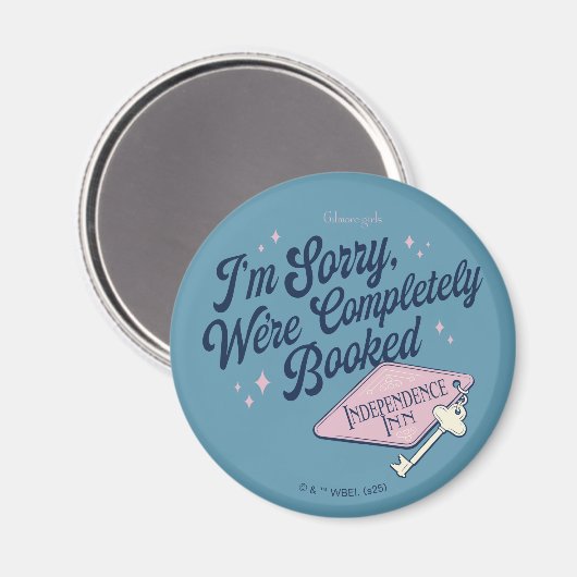 Gilmore Girls Completely Booked Design マグネット (正面/裏面)