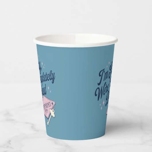 Gilmore Girls Completely Booked Design 紙コップ (左)