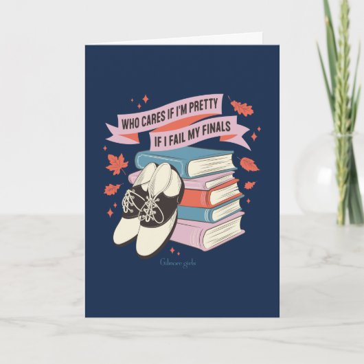 Gilmore Girls Finals Quote Design カード (正面)