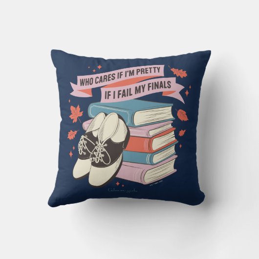 Gilmore Girls Finals Quote Design クッション (裏面)