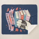 Gilmore Girls Finals Quote Design シェルパブランケット (正面(横))