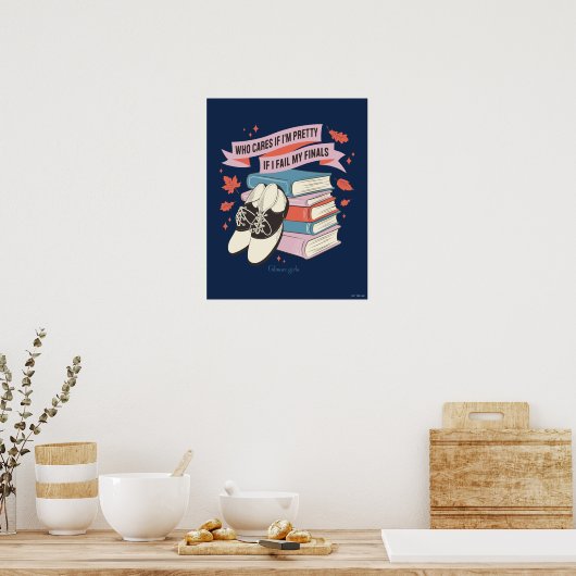 Gilmore Girls Finals Quote Design ポスター (キッチン)