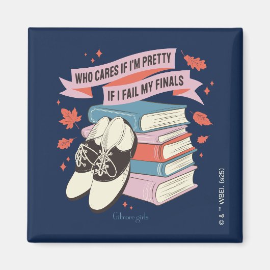 Gilmore Girls Finals Quote Design マグネット (正面)