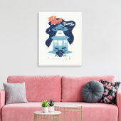 Gilmore Girls Hep Alien Church Tour キャンバスプリント (インサイチュ (リビング))