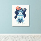 Gilmore Girls Hep Alien Church Tour キャンバスプリント (インサイチュ (ウッドフロア))