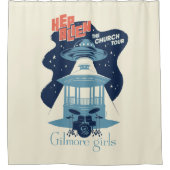 Gilmore Girls Hep Alien Church Tour シャワーカーテン (正面)