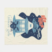 Gilmore Girls Hep Alien Church Tour フリースブランケット (正面(横))