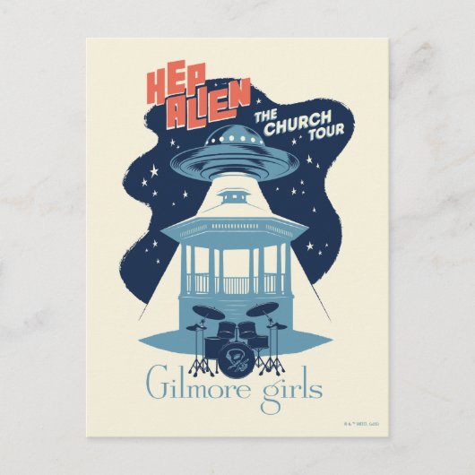 Gilmore Girls Hep Alien Church Tour ポストカード (正面)