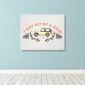 Gilmore Girls I Got Hit by a Deer キャンバスプリント (インサイチュ (ウッドフロア))