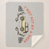 Gilmore Girls I Got Hit by a Deer シェルパブランケット (正面)