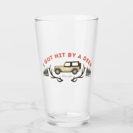 Gilmore Girls I Got Hit by a Deer タンブラーグラス (正面)
