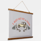 Gilmore Girls I Got Hit by a Deer 吊り下げ型タペストリー (傾斜あり)