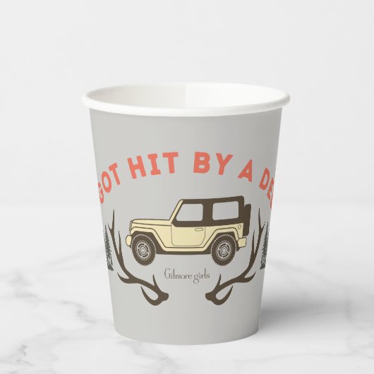 Gilmore Girls I Got Hit by a Deer 紙コップ (左)