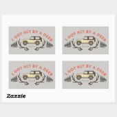 Gilmore Girls I Got Hit by a Deer 長方形シール (シート)