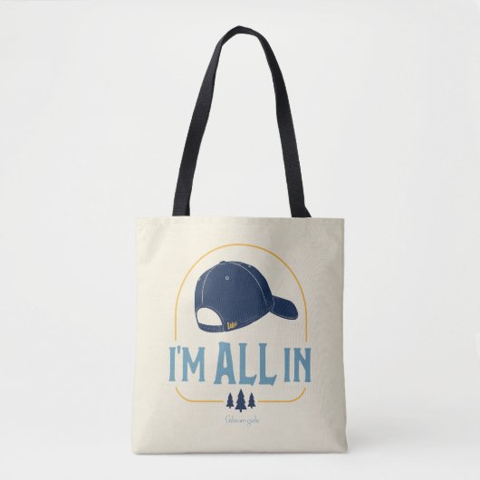 Gilmore Girls I’m All In Luke’s Hat トートバッグ (正面)
