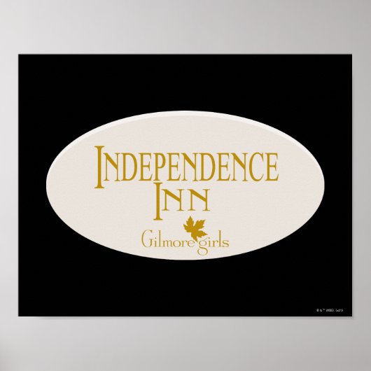 Gilmore Girls | Independence Inn ポスター (正面)