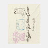 Gilmore Girls Lorelai Chilton Outfit Design フリースブランケット (正面)