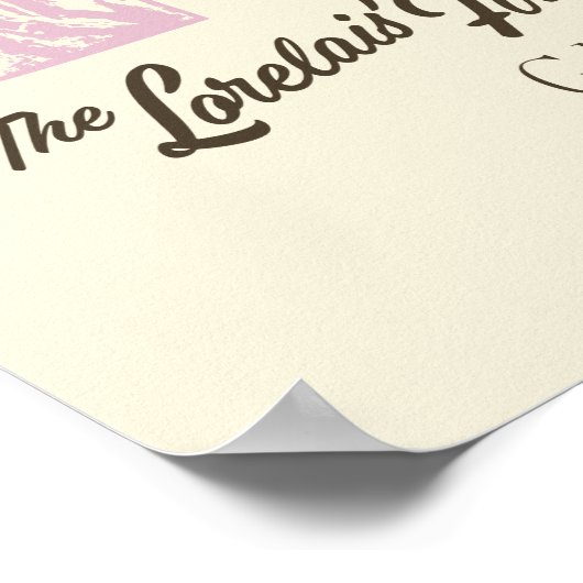 Gilmore Girls Lorelai Chilton Outfit Design ポスター (角)