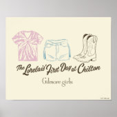 Gilmore Girls Lorelai Chilton Outfit Design ポスター (正面)