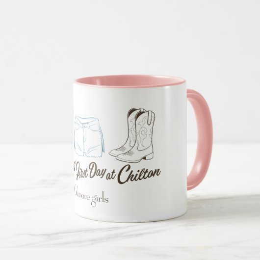 Gilmore Girls Lorelai Chilton Outfit Design マグカップ (正面右)