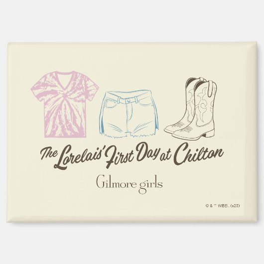 Gilmore Girls Lorelai Chilton Outfit Design マグネット (正面)