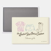 Gilmore Girls Lorelai Chilton Outfit Design マグネット (正面/裏面)