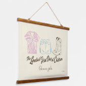 Gilmore Girls Lorelai Chilton Outfit Design 吊り下げ型タペストリー (傾斜あり)